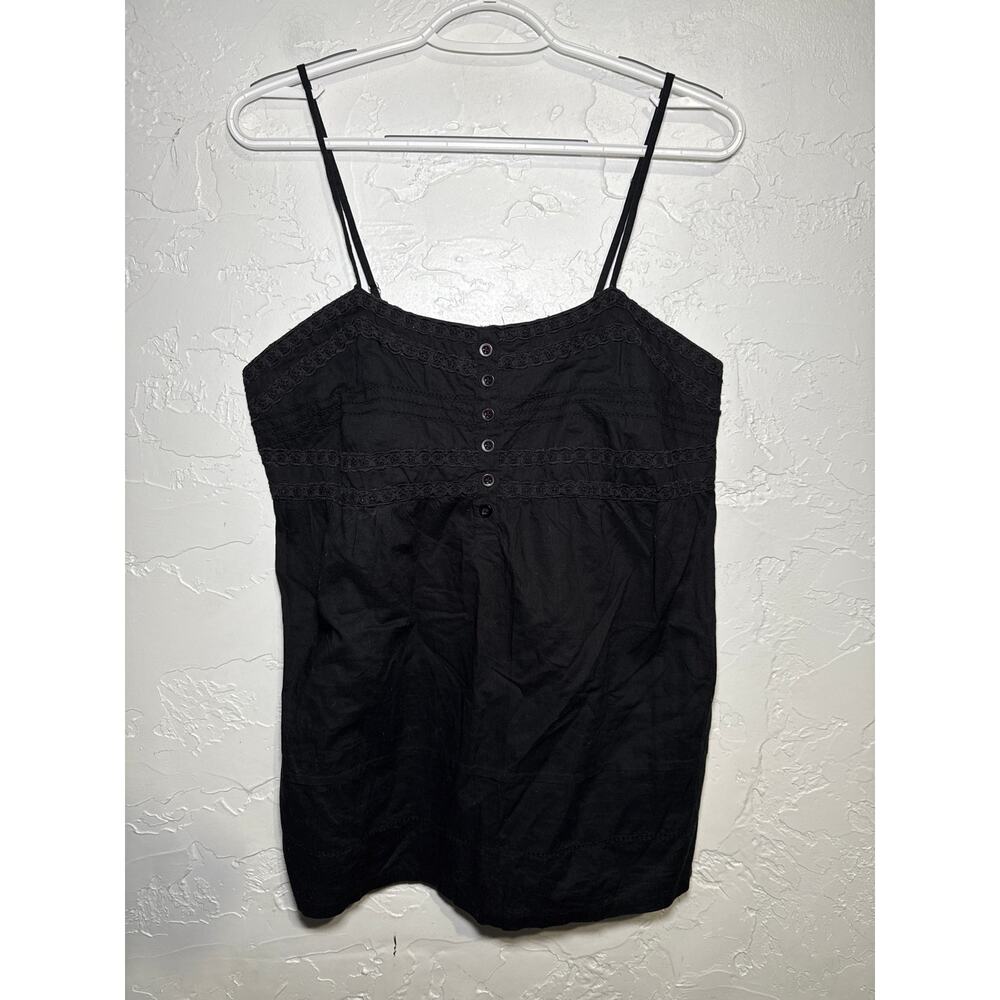 Envision studio black‎ babydoll tank top womens medium y2k fairy grunge 2000s